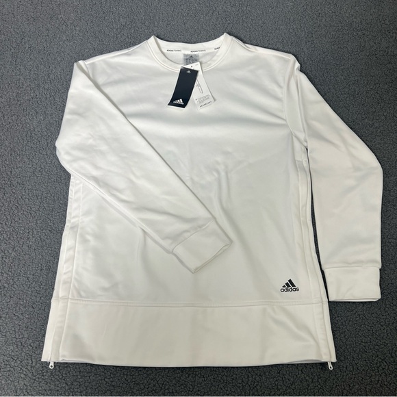 Adidas W GG Crew Neck Sweatshirt Training  Aeroready Style Size S - Picture 1 of 11